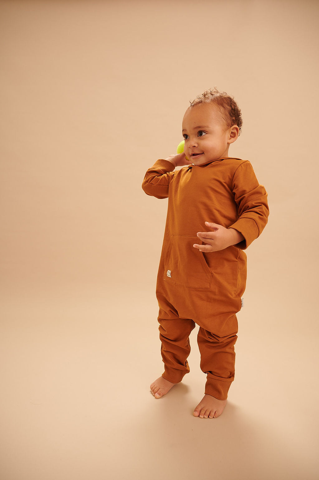 NEW Hooded Zipper Romper - Coco - HuRo Kids Clothing