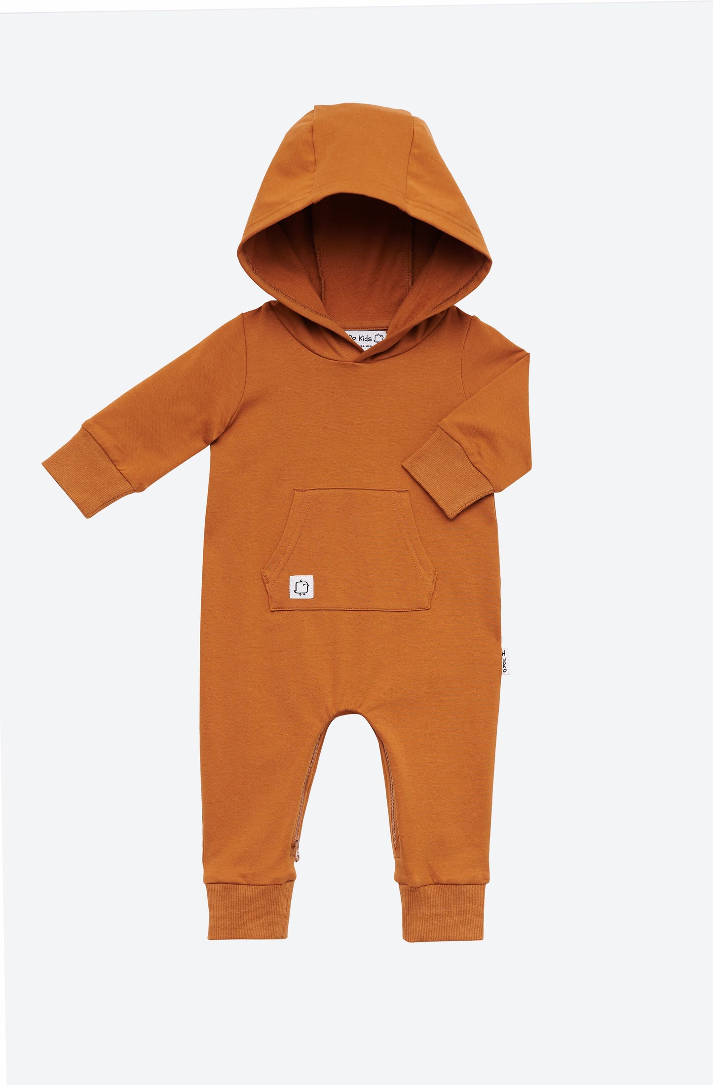 NEW Hooded Zipper Romper - Coco - HuRo Kids Clothing