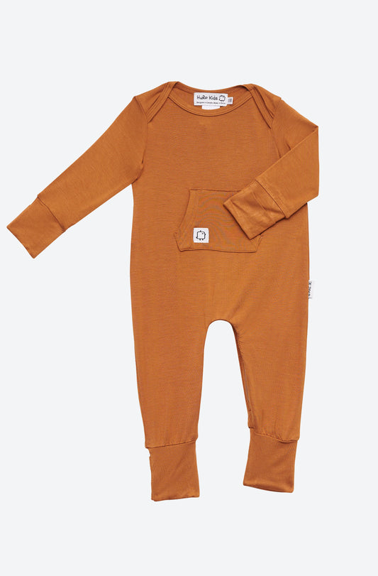 NEW Perfect Onesie - Caramel - HuRo Kids Clothing